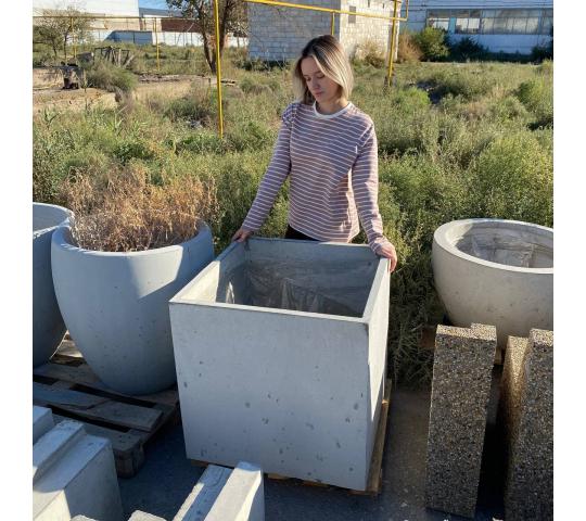 Фото 6 Вазон квадратный большой «Гигант», г.Астрахань 2025