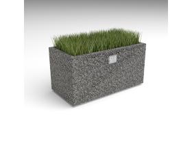 Вазон прямоугольный большой №109