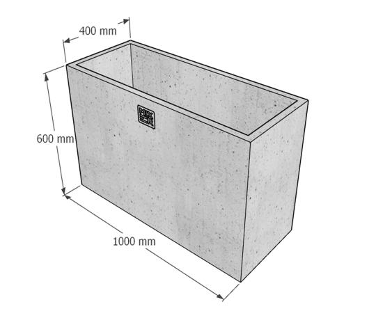 Фото 5 Вазон уличный большой «Призма», г.Астрахань 2025