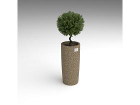 Вазон круглый высокий №150