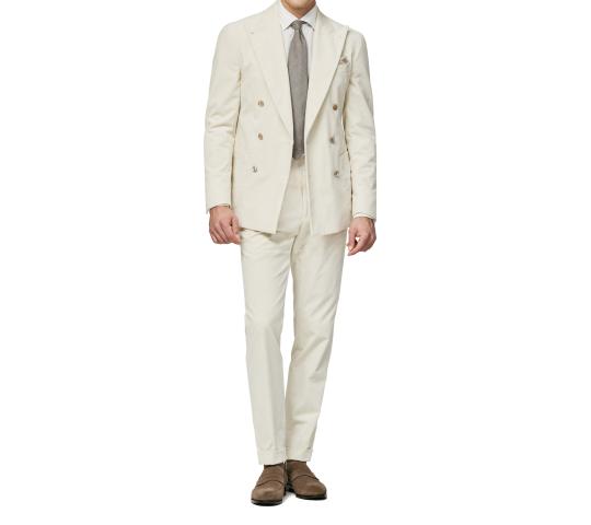 768303 картинка каталога «Производство России». Продукция Вельветовый костюм белого цвета с серым отливом, г.Санкт-Петербург 2025