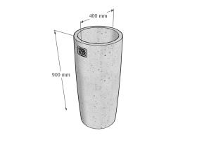 Вазон круглый высокий №150