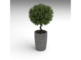 Вазон бетонный маленький №151