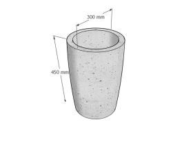 Вазон бетонный маленький №151