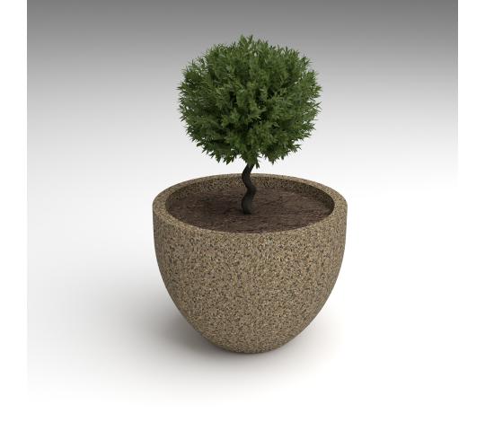 Фото 4 Вазон большой круглый «Чаша», г.Астрахань 2025