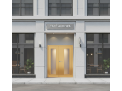 Дверь парадная двустворчатая остекленная