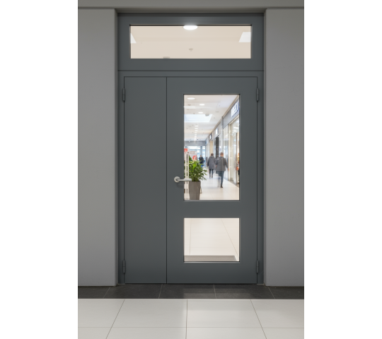 768361 картинка каталога «Производство России». Продукция Дверь двустворчатая входная остекленная с фрамугой, г.Йошкар-Ола 2025 Фото 2 Дверь двустворчатая входная остекленная с фрамугой, г.Йошкар-Ола 2025