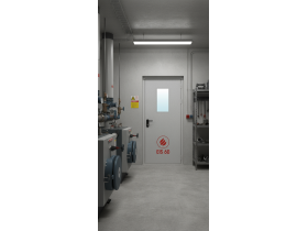 Противопожарные двери EIS 60 с остеклением