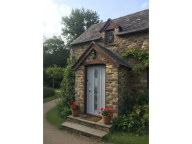 Дверь входная в коттедж