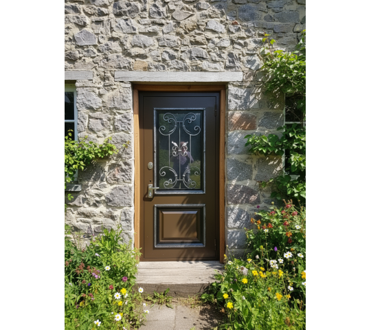 768399 картинка каталога «Производство России». Продукция Дверь входная с ковкой в загородный дом, г.Йошкар-Ола 2025 Фото 3 Дверь входная с ковкой в загородный дом, г.Йошкар-Ола 2025