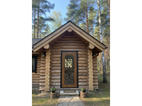 Входная дверь для деревянного дома