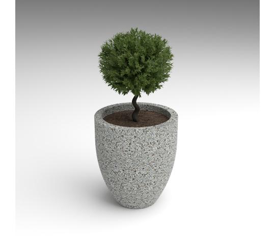 Фото 3 Вазон большой бетонный «Чаша высокая», г.Астрахань 2025