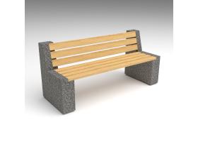 Скамейка парковая уличная №210