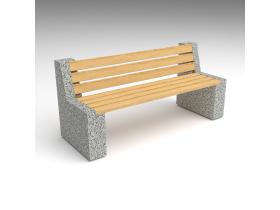 Скамейка парковая уличная №210