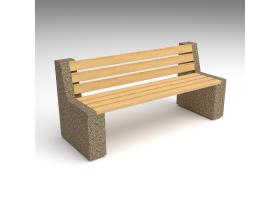 Скамейка парковая уличная №210