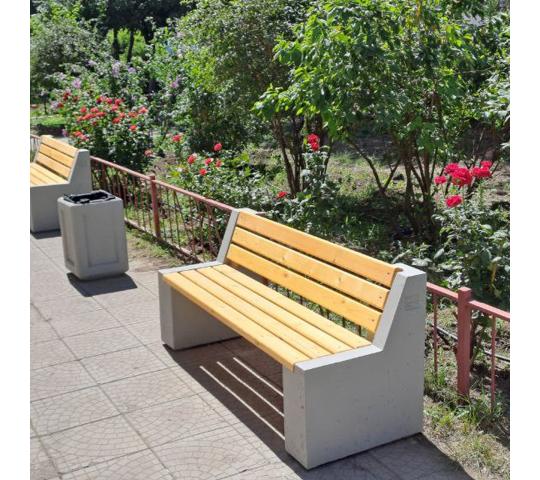 Фото 6 Скамейка парковая уличная №210, г.Астрахань 2025