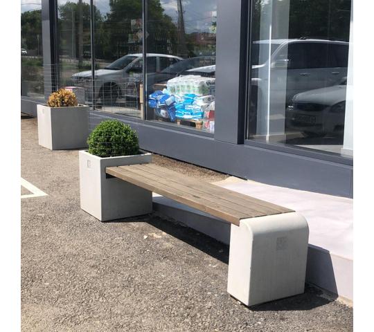 768536 картинка каталога «Производство России». Продукция Скамейка бетонная с вазоном №230, г.Астрахань 2025 Фото 6 Скамейка бетонная с вазоном №230, г.Астрахань 2025