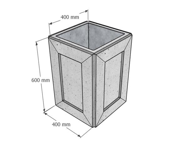 Фото 5 Урна бетонная уличная №300, г.Астрахань 2025