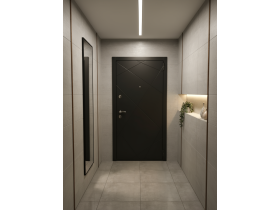 Дверь входная с панелями