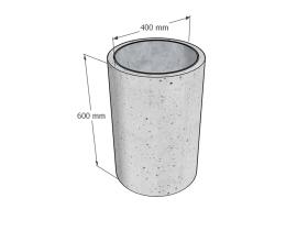Урна бетонная цилиндр №303