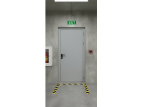 Дверь противопожарная металлическая