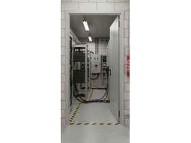 Глухие противопожарные двери