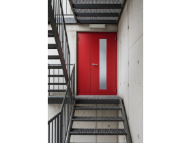 Противопожарные лестничные двери