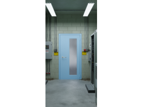 Дверь противопожарная с остеклением