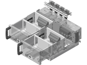 Выдвижные модули НКУ блочно-модульной конструкции