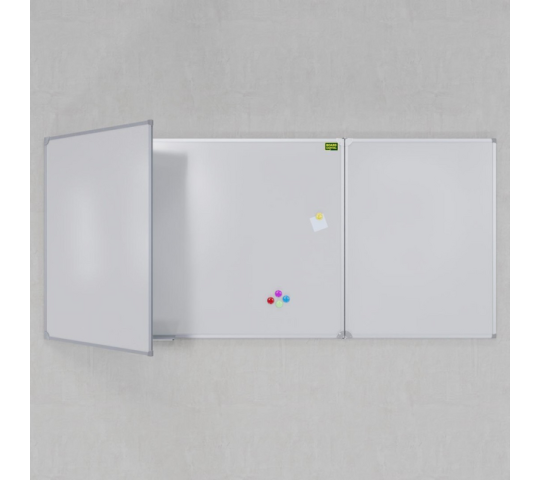 768790 картинка каталога «Производство России». Продукция Меловые и магнитно-маркерные доски, г.Зеленоград 2025 Фото 2 Трёхэлементная МАТОВАЯ магнитно-маркерная доска 2025