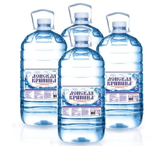 768814 картинка каталога «Производство России». Продукция Вода питьевая «Донская Криница» 5 литров, г.Батайск 2025