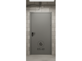 Дверь металлическая противопожарная дпм