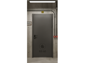 Дверь металлическая противопожарная дпм