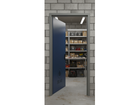 Дверь противопожарная металлическая однопольная