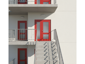 Противопожарные эвакуационные двери