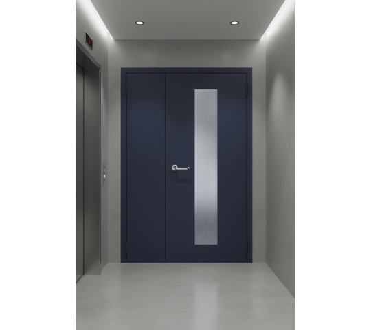 Фото 2 Дверь противопожарная металлическая двупольная, г.Йошкар-Ола 2025