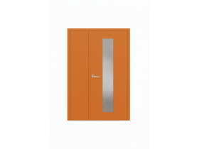 Дверь противопожарная металлическая двупольная