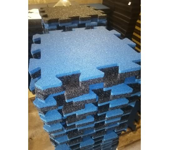 Фото 5 Плитка из резиновой крошки ПАЗЛ 500х500х40 мм, г.Волжский 2025