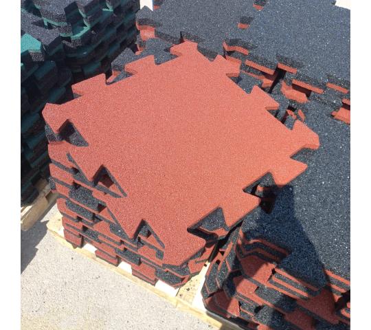 Фото 8 Плитка из резиновой крошки ПАЗЛ 500х500х40 мм, г.Волжский 2025