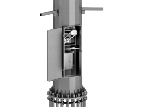Мачты освещения с мобильной короной