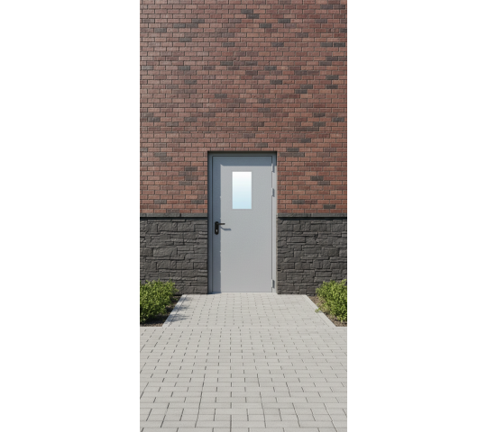 Фото 2 Противопожарная дверь серая, г.Йошкар-Ола 2025