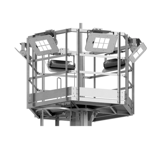 Фото 2 Мачты освещения со стационарной короной, г.Среднеуральск 2025