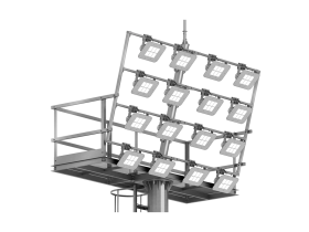 Мачты освещения со стационарной короной