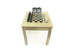 769361 картинка каталога «Производство России». Продукция Комплект «Шахматный 2»: стол, шахматы, шашки, часы, г.Санкт-Петербург 2025 Фото 1 Комплект «Шахматный 2»: стол, шахматы, шашки, часы, г.Санкт-Петербург 2025