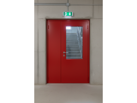 Противопожарные двери эвакуационных выходов