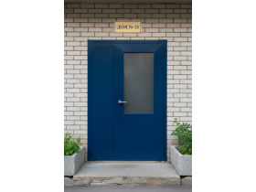 Дверь входная металлическая противопожарная