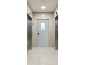 Противопожарная дверь без порога