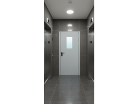 Противопожарная дверь без порога