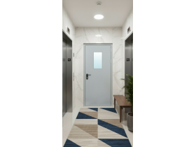 Противопожарная дверь без порога