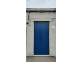 Однопольные глухие противопожарные двери